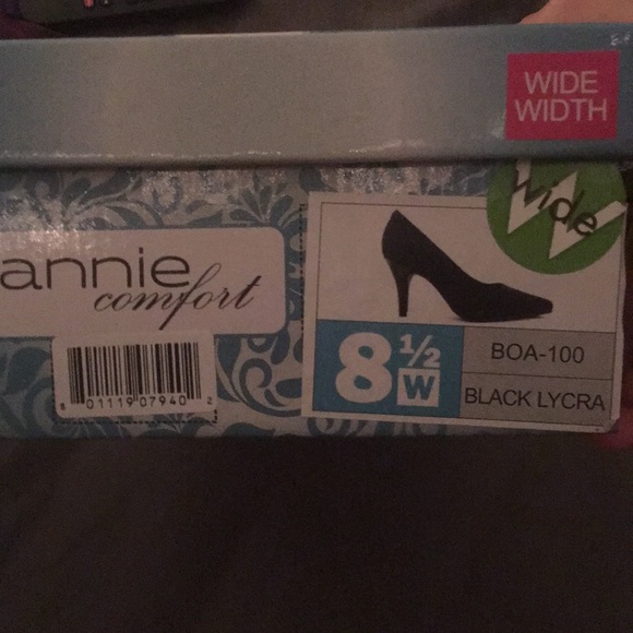 annie comfort heels